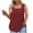 Wine, variant on Meichang Womens Tank Tops Square Neck Eyelet Embroidery Sleeveless Shirts Solid Loose Fit Casual Summer Flowy Cami Tops Plus Size Wide Strap Camisoles Purple XXXXXL