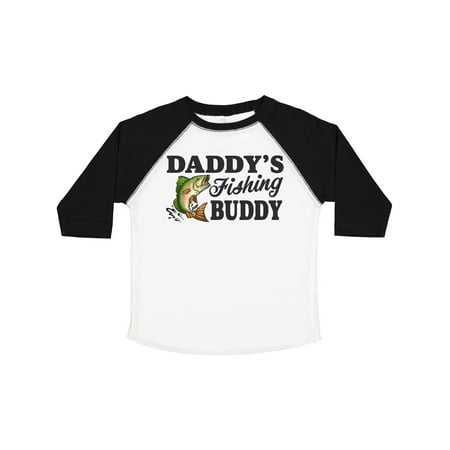 

Inktastic Daddy s Fishing Buddy Gift Toddler Boy Girl T-Shirt