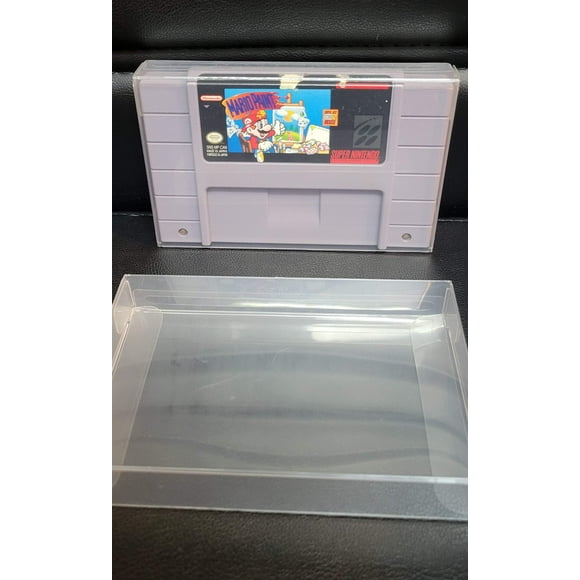 Mario paint 1992 SNES Authentic Cartridge (Super Nintendo Entertainment System) Classic Arcade Game Original Condition + Protector