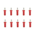thumbnail image 1 of Speaker Cable Connector 10pcs Banana Plug 4mm Cross Slot Gold Plated Brass Solder Type Connector For Speaker Cable, 1 of 8