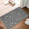 thumbnail image 5 of Daiia Design Name Door Mat Outdoor Indoor Hello Doormat, 16x24 Inch,Entry Rug Non-Slip Washable Indoor Door Mat, Small Oriental Accent Throw Rug For Bedroom Kitchen Entryway Bathroom, 5 of 9