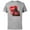 Athletic Heather, variant on Darth Vader It Is Your Destiny to be My Valentine - Short Sleeve Cotton T-Shirt for Adults - Customized-Red