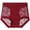 Red, variant on Fewfanhot Women's Lace Mesh Shapewear High Waisted Tummy Control - Breathable Seamless Elastic Panties Girdle Underwear
