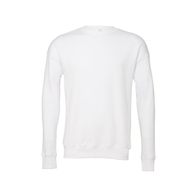 Bella + Canvas - Jersey Classic Hombro Caído para Adultos Unisex (Blanco)