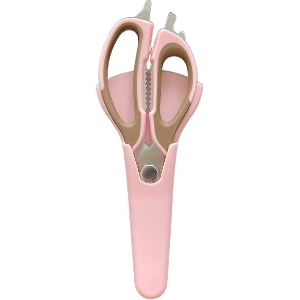 Multi-purpose Kitchen Scissors With Sharp Blades Stainless Steel New All-purpose With Blade Cover