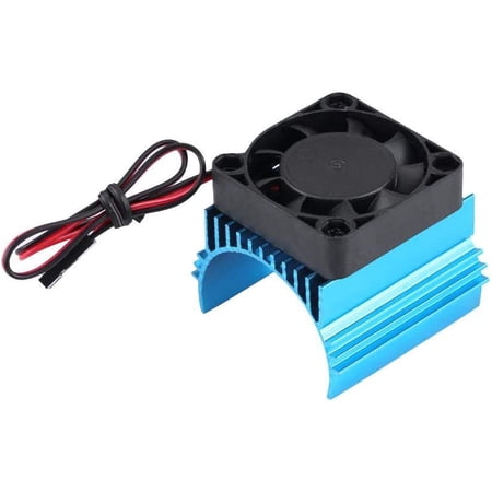 Vgoohobby 42mm Motor Cooling Fan Heatsink 4074 4274 1515 Motor Universal Heat Sink Compatible with Traxxas 1/10 E-Maxx E-Revo Su