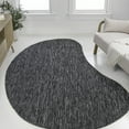 thumbnail image 5 of JONATHAN Y SHAPES 4 x 6 Area Rug, Evan Rustic Organic Curve - Dark Gray, SHP102B-4, 5 of 8