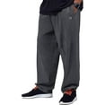 thumbnail image 5 of Champion Men's Big and Tall Big & Tall Closed Bottom Jersey Pant, Charcoal Heather, 4X, 5 of 7