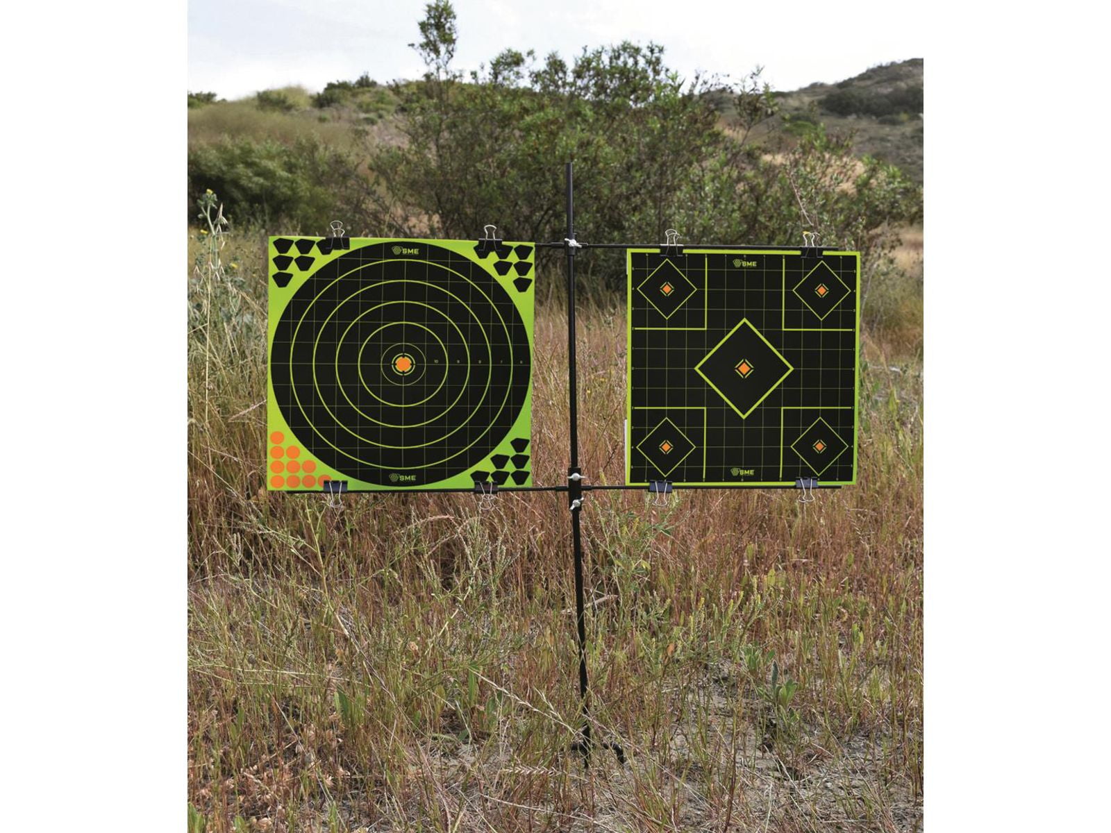 SME SMETGTST Target Stand Steel Frame Powdercoated Black