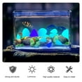 thumbnail image 4 of NIYANGLE 100Pcs Rosy Luminous Pebbles for Landscape Decoration and Pathway Lighting, 4 of 4