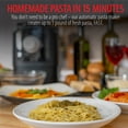 thumbnail image 4 of Deco Chef Automatic Pasta Maker, Mixes, Kneads and Extrudes in 10 Minutes, 13 Interchangeable Pasta Disc Types with Built-in Storage Drawer, Dishwasher Safe Parts, 4 of 9