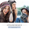 thumbnail image 3 of 5 Pieces Women's Slouchy Beanie Hat Baggy Skull Sleep Cap Turban Headwear, 3 of 4