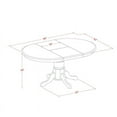 thumbnail image 6 of East West Furniture Avon 7-piece Wood Dining Table Set in Buttermilk/Cherry, 6 of 7
