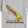 thumbnail image 3 of Peanuts - Always Snacking - Toddler & Youth Short Sleeve Graphic T-Shirt, 3 of 6