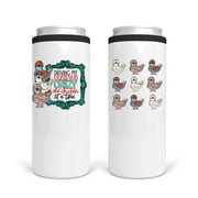 Driving My Husband Crazy One Chicken At A Time Drinkware ~ Funny Silkie Chickens Tumbler