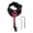 Red, variant on YAHHU Archery Compound Bow Release Aid Trigger Wristband Spreader Black Adjustable Strap for Target Shooting 9.84 inches / 25 cm
