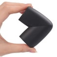 thumbnail image 4 of Winthome Baby Proofing Corner Guards Set Table Furniture Edge Corner Protectors, 2pcs 2m Edges+8pcs Corners+2pcs 3m Tapes, Non-Toxic Soft with Thick Foam(Black), 4 of 7
