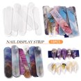 thumbnail image 4 of 10pcs False Nail Tips Display Stand Nail Art Tip Strip Gel Polish Holder Manicure Showing Tools, 4 of 8