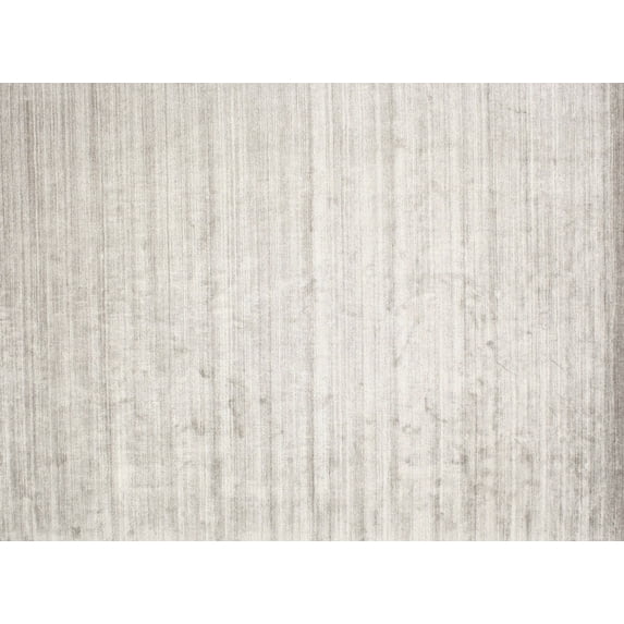 Ahgly Company Indoor Rectangle Contemporary Pale Silver Gray Solid Area Rugs, 6' x 9'