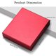 thumbnail image 2 of 2pcs Ette Case, Metal Ette Box, Open Cover Case For Men And Women, Holds 20 Ettes 84mm (, Red), 2 of 5