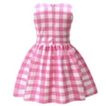 thumbnail image 5 of Dresses For Girls Pink Birthday Party Girls Boho Dresses,Size 6 Years-7 Years, 5 of 5