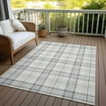 thumbnail image 6 of Addison Rugs Chantille Indoor/Outdoor Transitional Geometric, Abstract Silver Washable Rectangle Rug, 8' x 10', 6 of 6