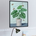 thumbnail image 4 of Wooden 1000 Piece Puzzle - Monstera Leaves, Beautiful Nature Jigsaw for Adults, Finished Size 20" x 30", 4 of 8