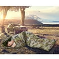 thumbnail image 4 of Compact Sleeping Bag Attachable Double Sleeping Bag Adult Sleeping Bag for Kids Extreme Cold Camping Trekking Army Green, 4 of 4