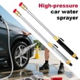 thumbnail image 4 of Blarkrus Water Gun Dual Nozzle Foam Cannon, High Pressure Car Washing, for Car Wash and Garden Hose, Gray, 4 of 7