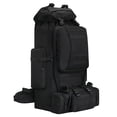 thumbnail image 1 of Mochila de Senderismo y Camping HongXingHai 100L Impermeable Negra, 1 of 9