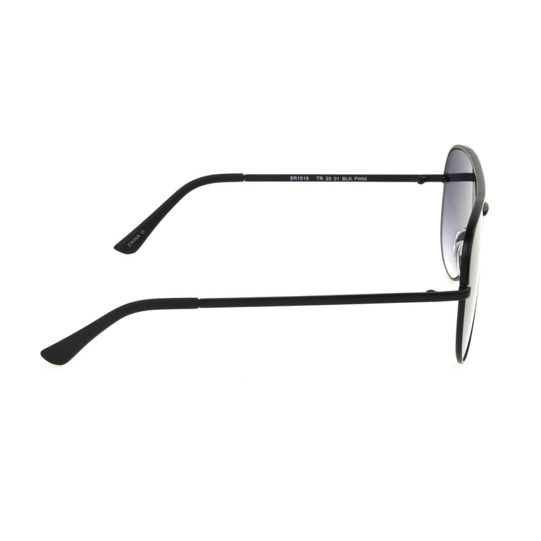 Foster Grant Women's Aviator Sunglasses, Black Smoke photo 3