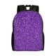 thumbnail image 1 of Fotbe Glitter Purple Mochila de Viaje para Laptop, Mochila Ejecutiva Delgada y Resistente 15.6", 1 of 8