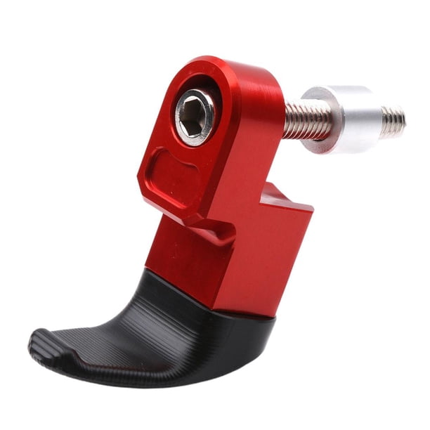 Soporte de aleación Llevar bolsa de casco Gancho para colgar botellas para PCX125 PCX150 ATV - Rojo Baoblaze Gancho de aluminio para motocicleta