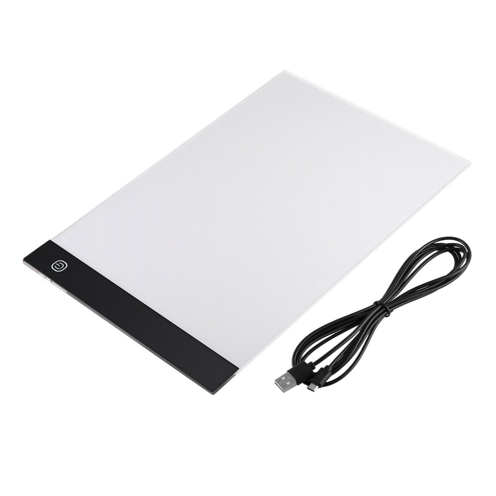 Drawing and Lettering Supplies,USB A4 LED Ultra Thin Art Facsimile Drawing Board Copy Pad Drawing Tablet 