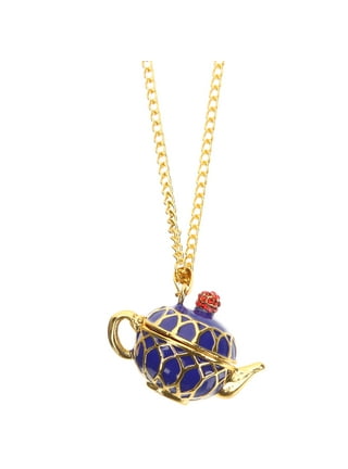 Kate spade hot sale teapot necklace