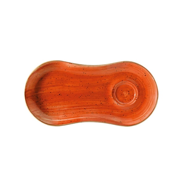 Terracota 10" x 4.75" Oval Terracotta Porcelain Saucer