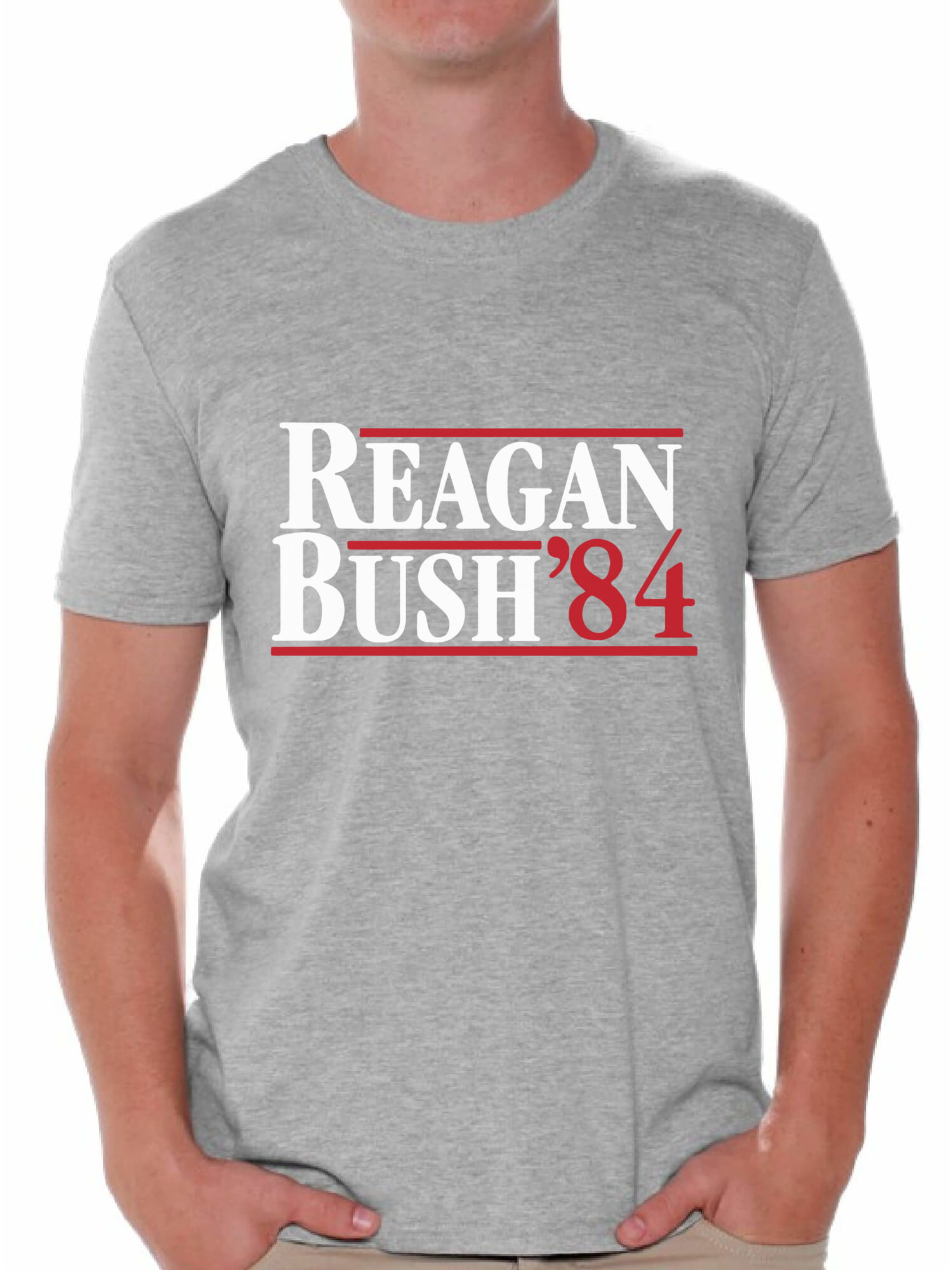 Reagan Bush 84 Youth T-Shirt Ronald American President History GOP Kids Tee