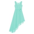 thumbnail image 4 of YONGHS Kids Girls Junior Bridesmaid Dress Party Proms Gown 6-16 Mint Green 6, 4 of 5