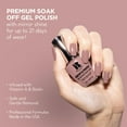thumbnail image 4 of Red Carpet Manicure Fortify & Protect Soft Pink Crème Gel Polish for Strong, Healthy Nails - Infused with Vitamin A & Biotin - (Forever A Classic) Led Nail Gel Color, 0.3 Fl Oz, 4 of 6