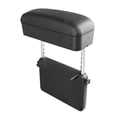 thumbnail image 2 of VONKY Car Armrest Box Adjustable Rest Pad Auto Center Console Lift Sundries Storage Organizer Black black line, 2 of 8