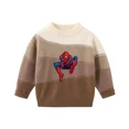 thumbnail image 1 of Nuevo suéter para niños de Los Vengadores Spiderman otoño e invierno 2024 nuevo suéter de Capitán América camisa de punto para bebé niños, 1 of 4