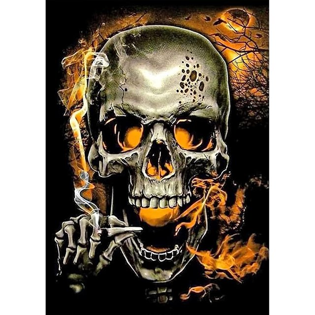 Kit de pintura de diamantes 5D Halloween 30x40 cm (estilo 6)