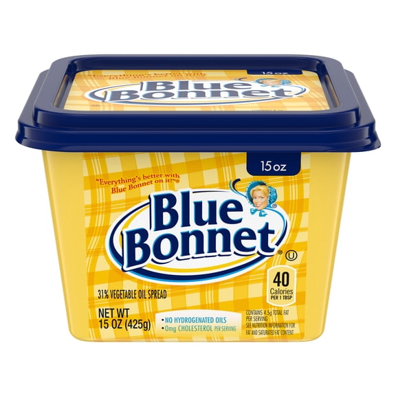 Blue Bonnet Vegetable Oil Spread, 15 oz