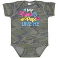 thumbnail image 3 of Inktastic My Nana and Papa Love Me with Hearts Boys or Girls Baby Bodysuit, 3 of 5