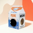 thumbnail image 4 of Oodles Multicolored Milk Carton Corrugated Cardboard Indoor Cat House & Condo with Scratching Pad, O/S, 4 of 9