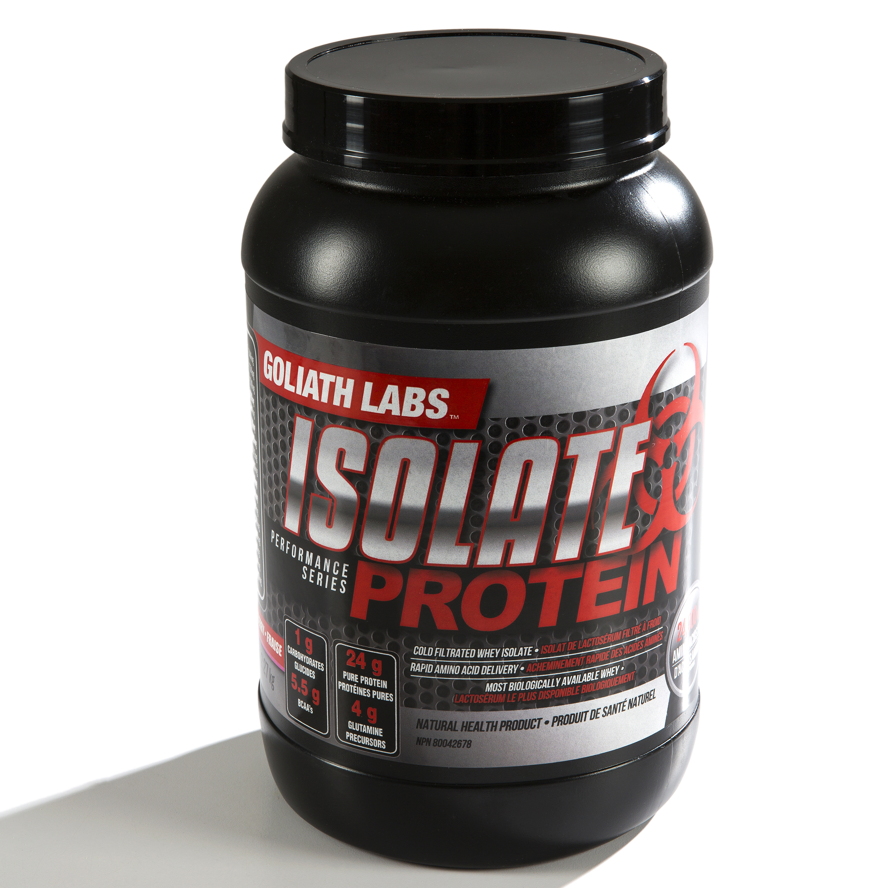 Goliath Labs Isolate Muscle Protein 100 Cold Filtered Whey Protein