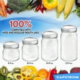 thumbnail image 4 of Canning Lids 100 ct. for Mason Jars, Regular-Mouth Size (70 mm) with Food-Grade Seal by KapStrom, 4 of 10