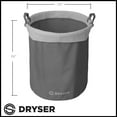 thumbnail image 3 of Round Replacement Commercial Laundry Heavy-duty Canvas Liner for Model 290R Gray, 3 of 7