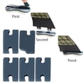 thumbnail image 1 of 5 PCS Surfboard Fin Compatibility Kit, PVC Tab Infill Accessories with Screws, for Surfboard Fins Replacement, 1 of 7