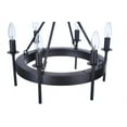 thumbnail image 5 of Craftmade Lighting - Larrson - 6 Light Semi-Flush Mount-Flat Black Finish, 5 of 9